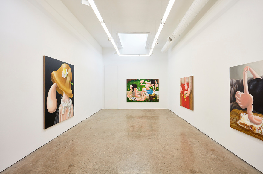 Installation view 7 of Louise Bonnet: Paintings (April 23 &ndash; June 4, 2016), Nino Mier Gallery, Los Angeles