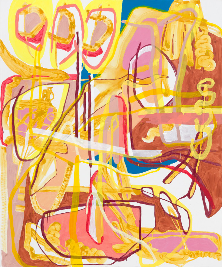 Jana Schr&ouml;der PERLASYNTHIC L14, 2022 Acrylic on canvas 94 1/2 x 78 3/4 in 240 x 200 cm (JSR22.058)