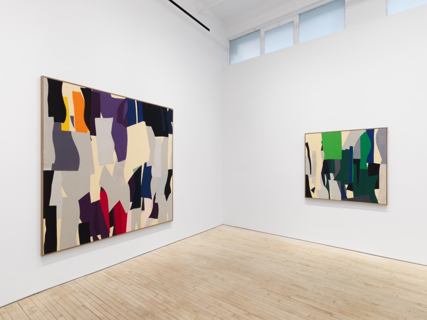 Installation view of Ethan Cook, Free Hand, Nino Mier Gallery, Tribeca, April 4 &ndash; May 9, 2025