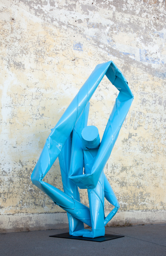 Anna Fasshauer Tallulah Rapsody, 2019 Aluminum and car lacquer 80 x 40 x 50 in 203 x 102 x 127cm  (AF19.002)
