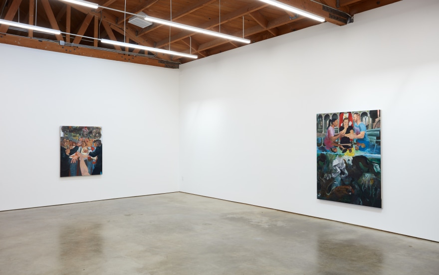 Installation view 3 of Celeste Dupuy-Spencer: The Chiefest of Ten Thousand (September 22-November 3, 2018), Nino Mier Gallery, Los Angeles