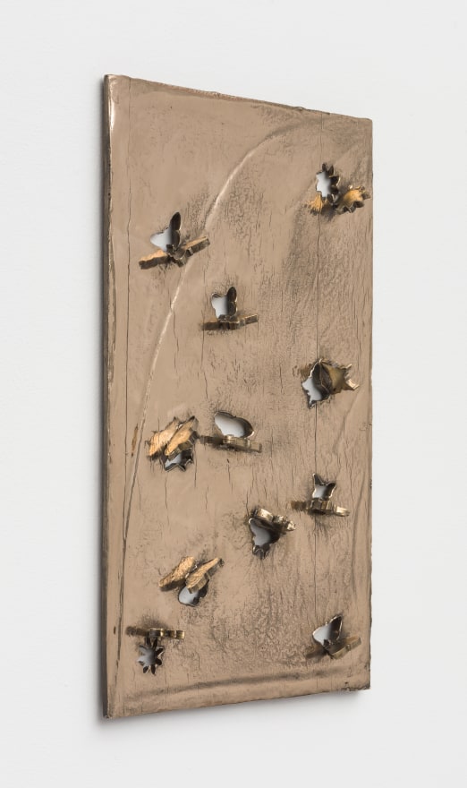 Zak Kitnick The Reincarnation Years In (Fox Run Mini Flower and Butterfly 11 Piece Cookie Cutter Set), 2020 Bronze 15 x 22 in 38.1 x 55.9 cm (ZKI20.004)