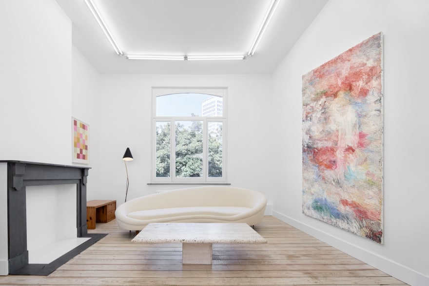 Installation View of Dashiell Manley, Soft Hidings (September 9&ndash;October 9, 2021) Nino Mier Gallery, Brussels