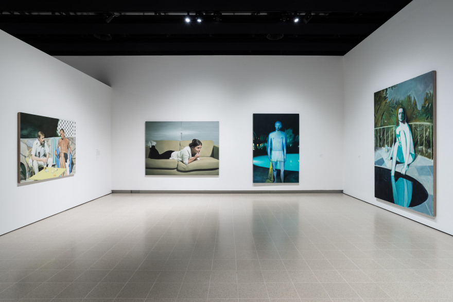 Installation view of Jonathan Wateridge, &ldquo;Mixing It Up,&rdquo;&nbsp;Hayward Gallery (group show) 2022, Image Courtesy of Hayward Gallery