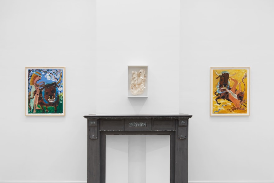 Installation View of Kyle Staver, Light Catcher, February 24 - March 25, 2023 | Nino Mier Gallery Brussels