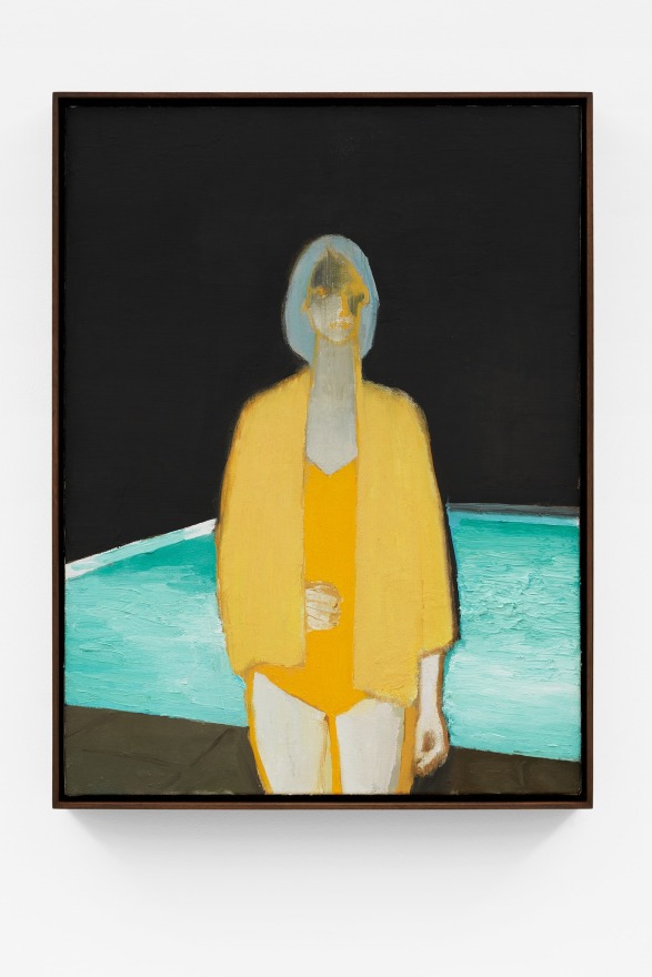 Jonathan Wateridge Yellow Towel, 2022 Oil on Canvas 24 5/8 x 18 1/2 x 2 1/2 in (framed) 62.5 x 47 x 6.5 cm (framed) 23 5/8 x 17 3/4 in 60 x 45 cm (JWA22.030)