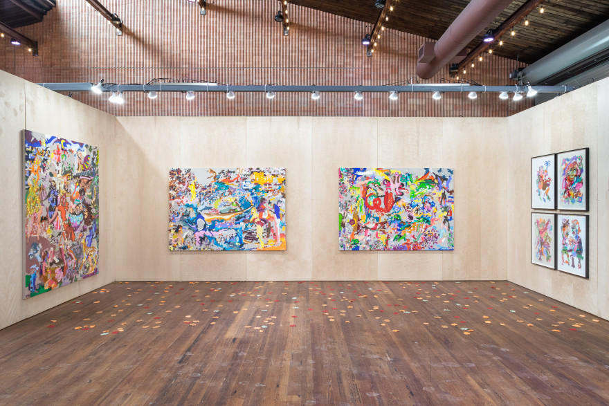 Installation view of Cindy Phenix, Marfa Invitational 2023, Booth No. 7, Nino Mier Gallery