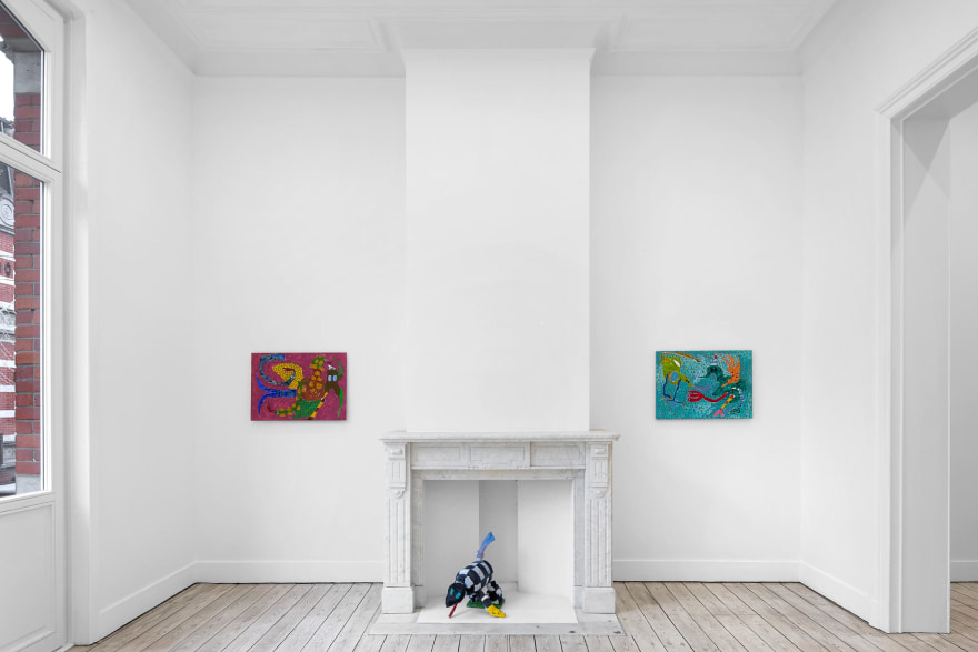 Installation view of Andrey Samarin, Archetypal Images, Nino Mier Gallery, Brussels, January 18 &ndash; February 28, 2025