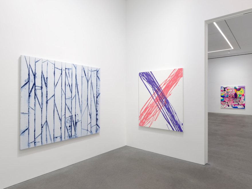 Installation view of aligned, Nino Mier Gallery, Soho, February 12 &ndash; March 22, 2025