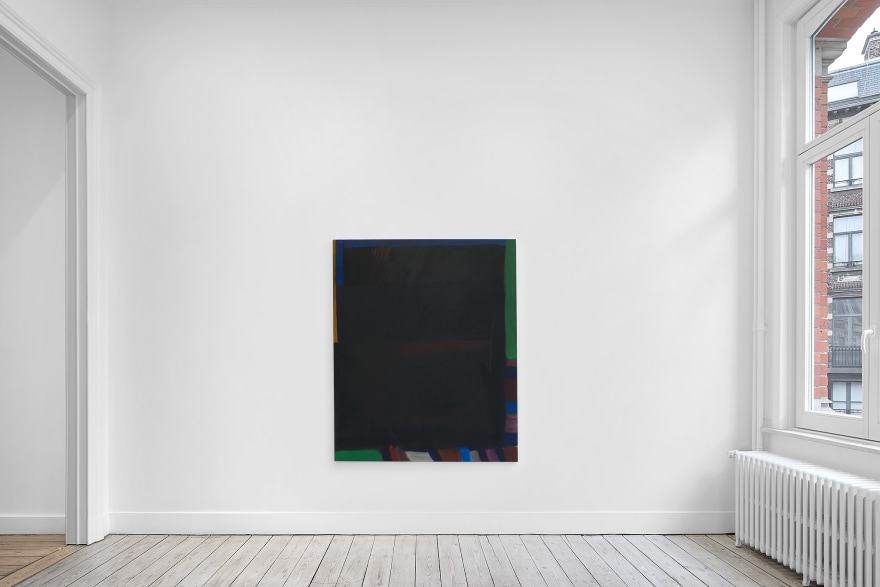 Installation view of Albert Irvin, Albert Irvin: Early Works from the '60s, Nino Mier Gallery, Brussels, October 24 – December 20, 2025