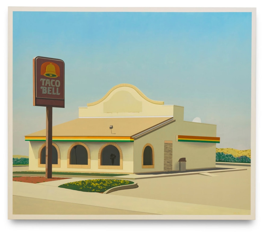 Jake Longstreth, Old Gilroy Road, 2019, Oil on canvas, 72 x 84 in (182.9 x 213.4 cm), JLO19.022