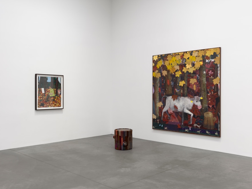 Installation view of Pieter Jennes,&nbsp;Bird Tales, Nino Mier Gallery, 62 Crosby, September 7 &ndash; October 12, 2024