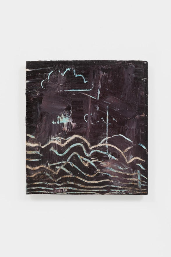Nel Aerts Untitled, 2011 Acrylic and filler on wood 13 x 11 3/4 in 33 x 30 cm (NAE21.032)