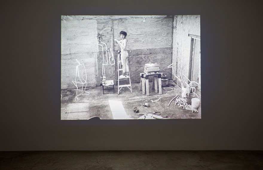 with it which it as it if it is to be, Film Still, Installation view