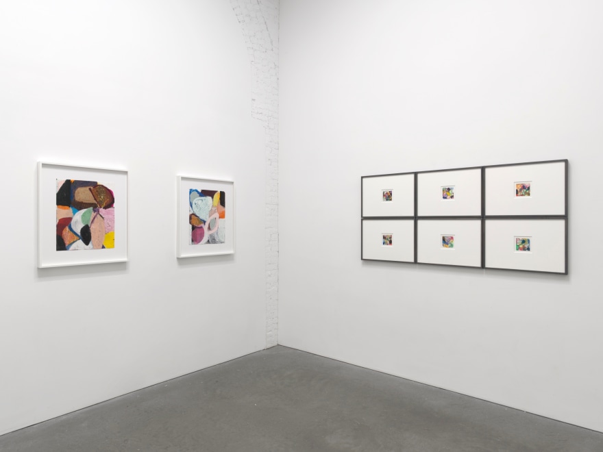 Installation view of Liliane Tomasko, POEM THINGS, Nino Mier Gallery, SoHo, September 3 – October 18, 2025