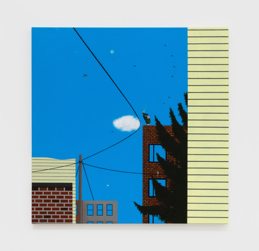 Soyeon Shin Graham Avenue, 2020 Acrylic on canvas 24 x 24 in 61 x 61 cm (SSH20.006)