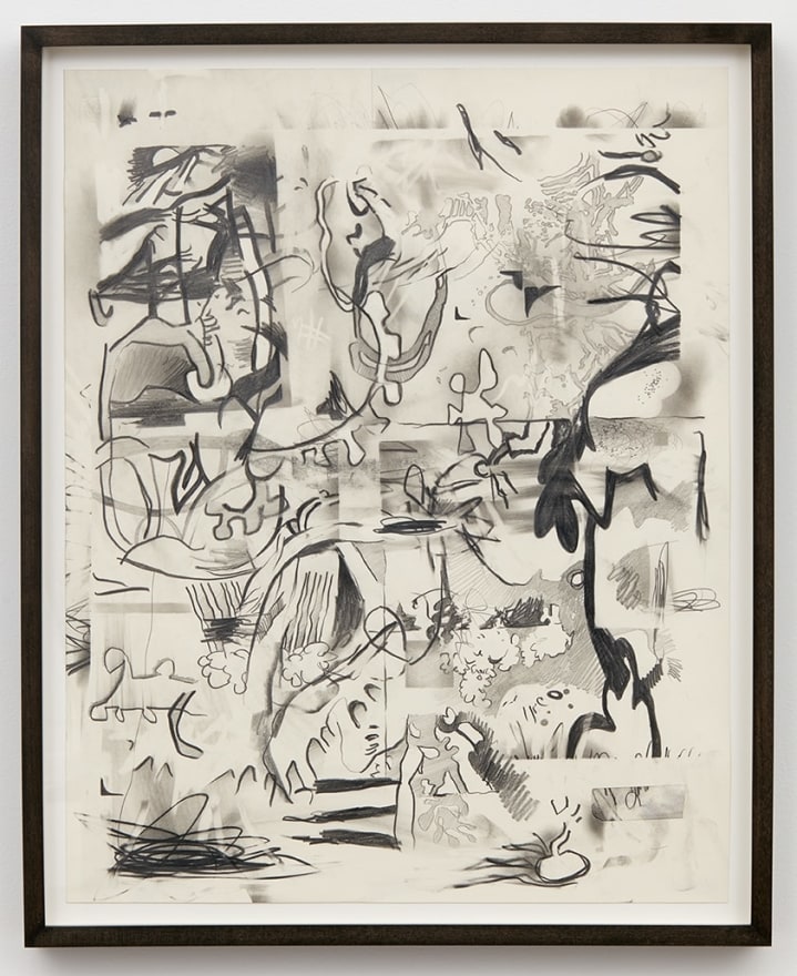 Jan-Ole Schiemann, Osc Mix (series), 2015, Graphite on paper, 19.7 x 15.7 inches (50 x 40 cm), JS15.031