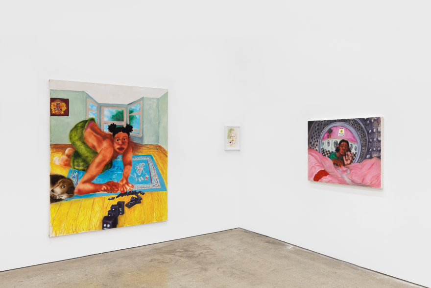 Installation View of Deli Gallery, New York presenting Brianna Rose Brooks: The way things go (November 21&ndash;December 19, 2020). Nino Mier Gallery, Los Angeles, CA 7