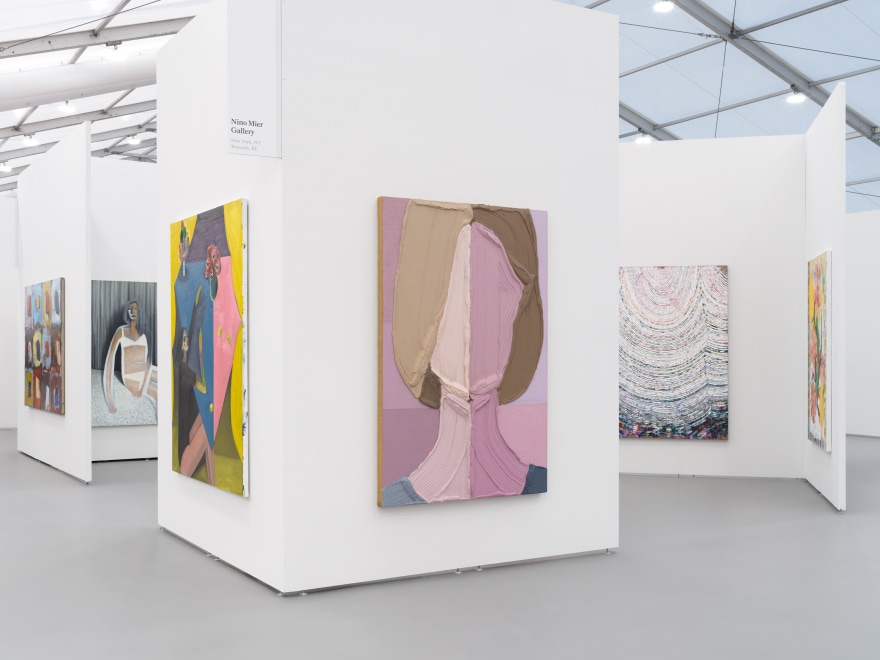 Installation view of Untitled Art Miami Beach, Nino Mier Gallery, Booth C28 (December 4 - 8, 2024)