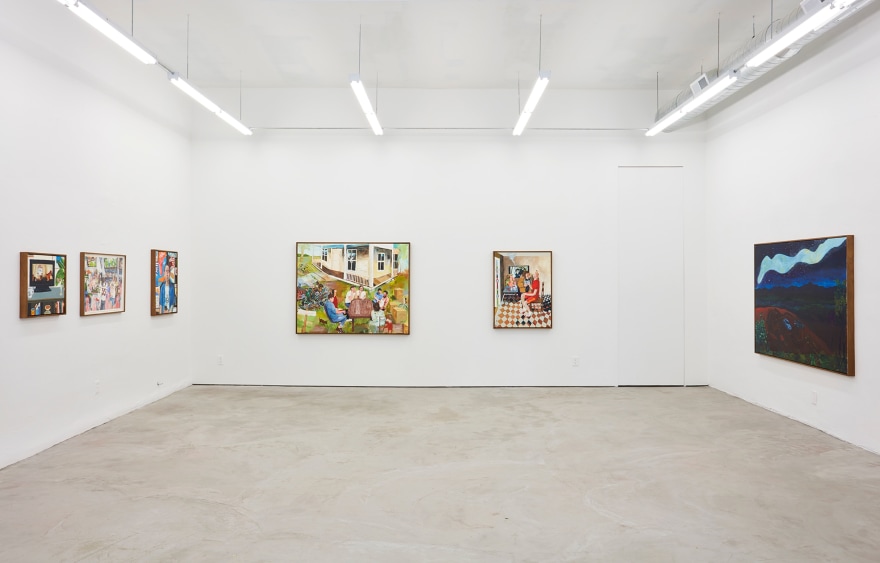 Installation view 9 of Celeste Dupuy-Spencer: And a Wheel on the Track (April 2 &ndash; May 14, 2016), Nino Mier Gallery, Los Angeles