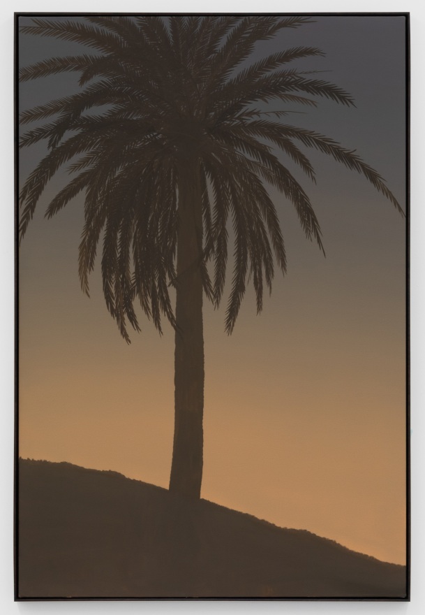 Jake Longstreth, Untitled (Palm 4), 2020. Oil on muslin, 60 x 40 in, 152.4 x 101.6 cm (JLO20.020)