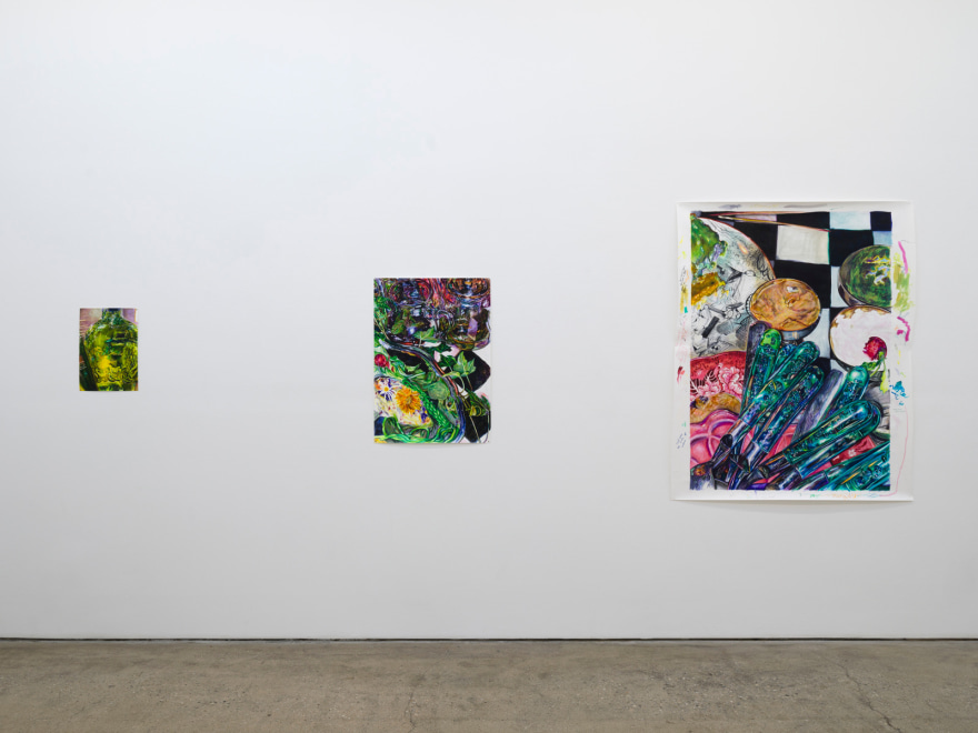 Installation view of&nbsp; GIULIA MESSINA The Fool's Dream | LOS ANGELES | GALLERY FOUR January 5 - February 17, 2024