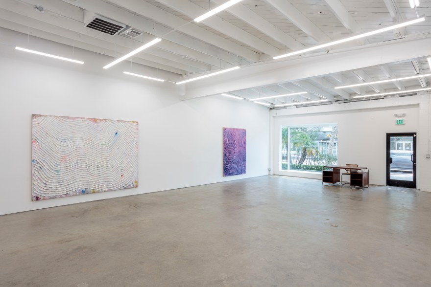 Installation View of Andrew Dadson, Wave Gardens (September 25 - October 30, 2021) Nino Mier Gallery, Los Angeles, CA