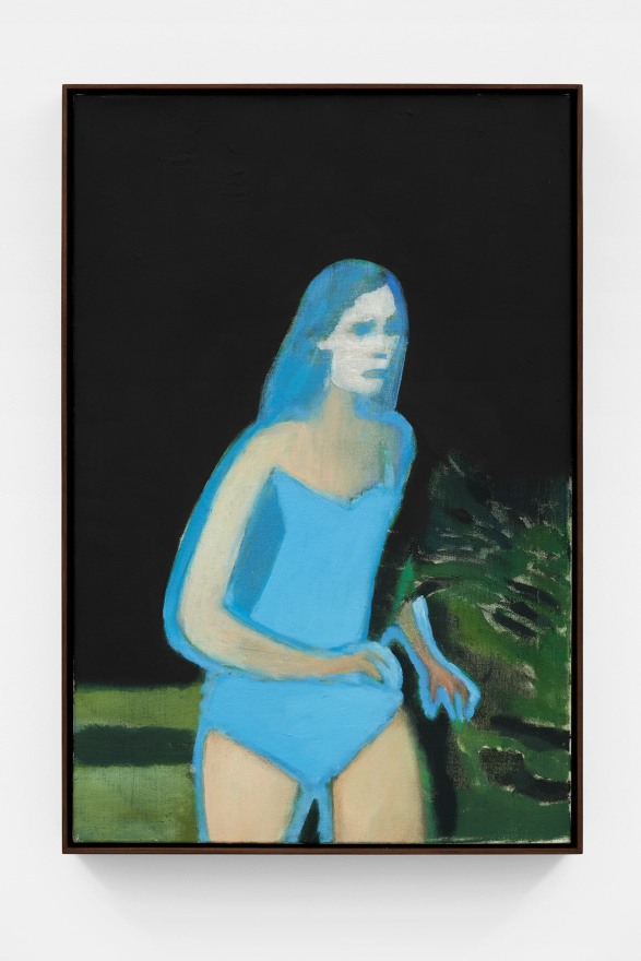 Jonathan Wateridge Run, 2022 Oil on Canvas 30 1/4 x 20 1/2 x 2 1/2 in (framed) 77 x 52 x 6.5 cm (framed) 29 1/2 x 19 3/4 in 75 x 50 cm (JWA22.027)