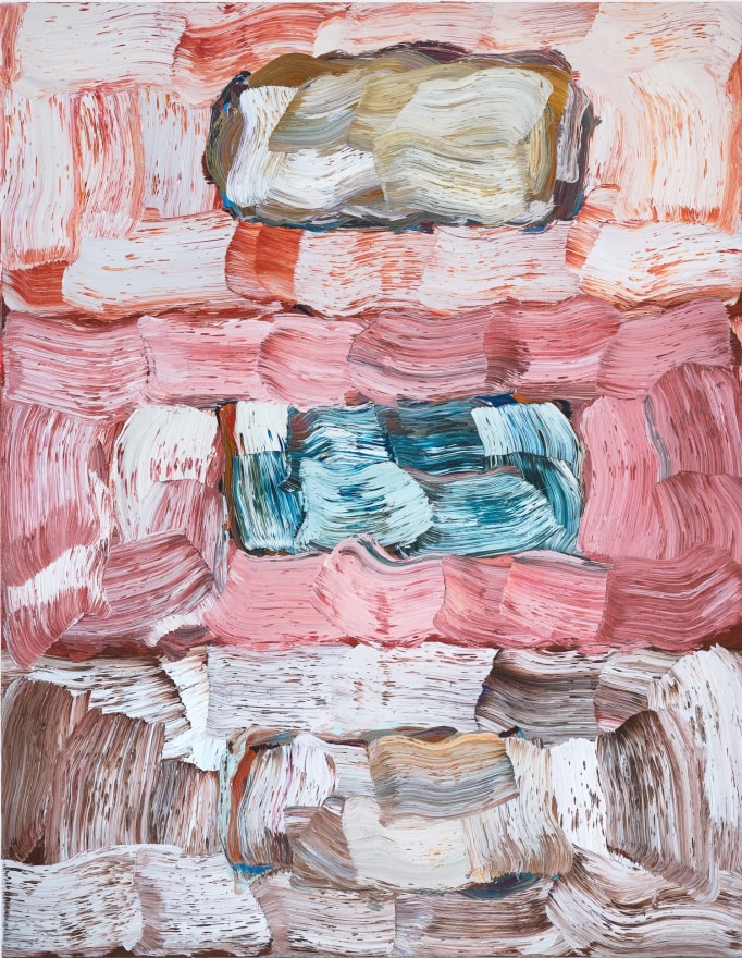 Lucienne O'Mara 1.6.1., 2025 Signed on verso Oil on linen 78 3/4 x 59 in 200 x 150 cm (LOM25.011)
