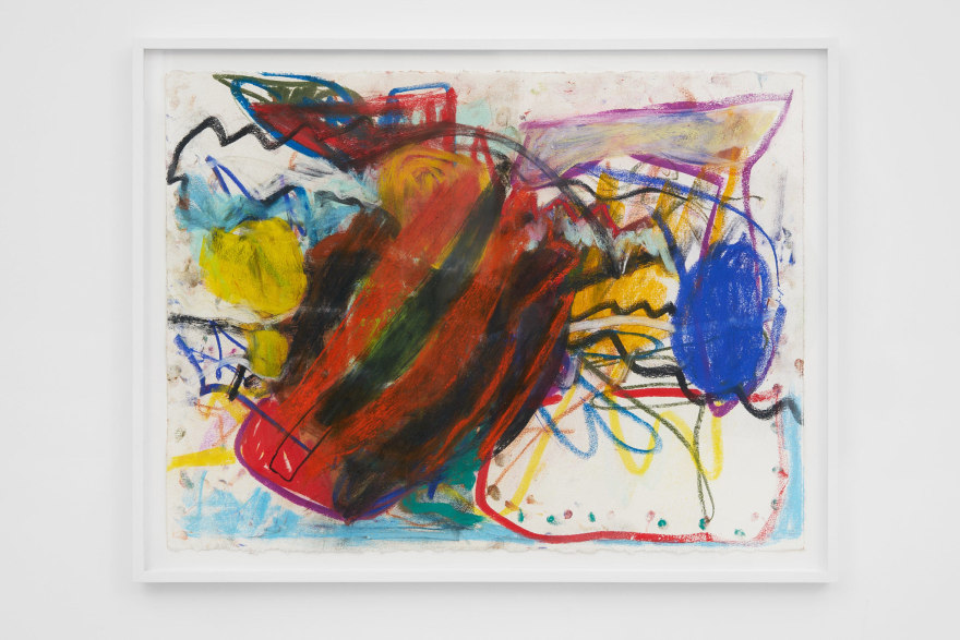 Anke Weyer Untitled, 2021 Soft pastel on paper 32 5/8 x 25 1/4 x 1 3/8 in (framed) 83 x 64 x 3.5 cm (framed) (AWE21.008)