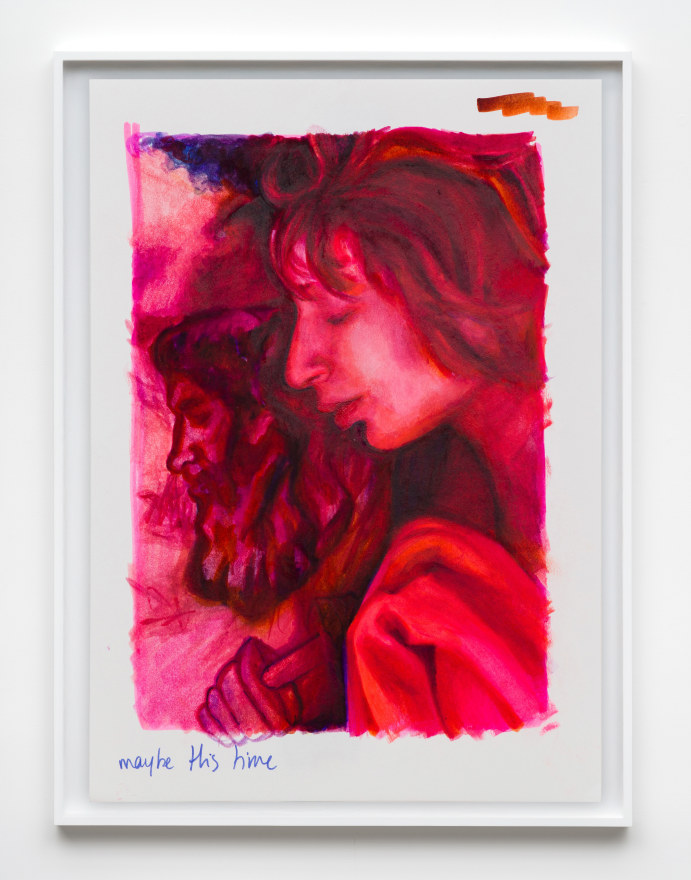 Giulia Messina Janus and I, 2025 Markers and ink on paper 11 3/4 x 8 1/4 in 29.7 x 21 cm (GME25.022)
