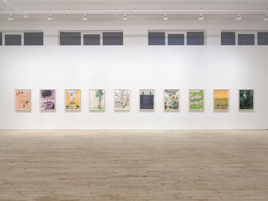 Installation view of Per Adolfsen,&nbsp;Walk with Me, Nino Mier Gallery, Tribeca, January 10 &ndash; February 8, 2025