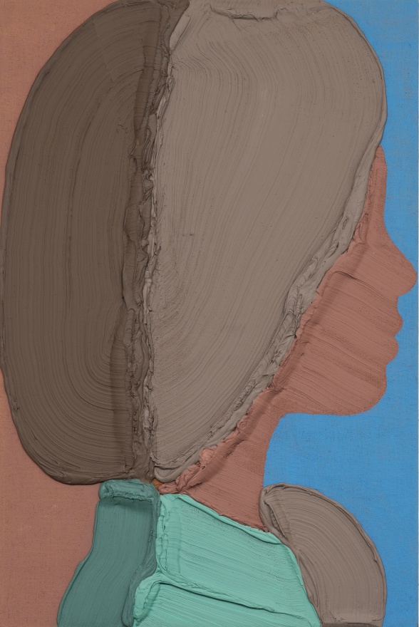 Jos&eacute; Lerma M&ograve;nica, 2023 Acrylic on burlap 72 x 48 in 182.9 x 121.9 cm (JLE23.018)