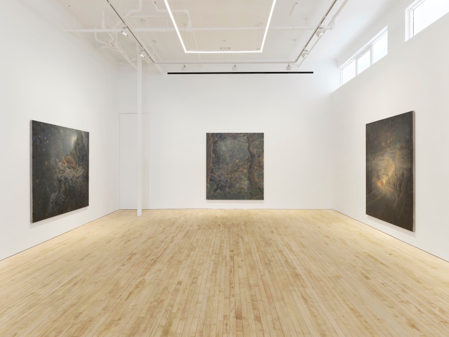 Installation View of Marin Majić, Nocturne (September 6 - October 21, 2023). Nino Mier Gallery, New York Tribeca