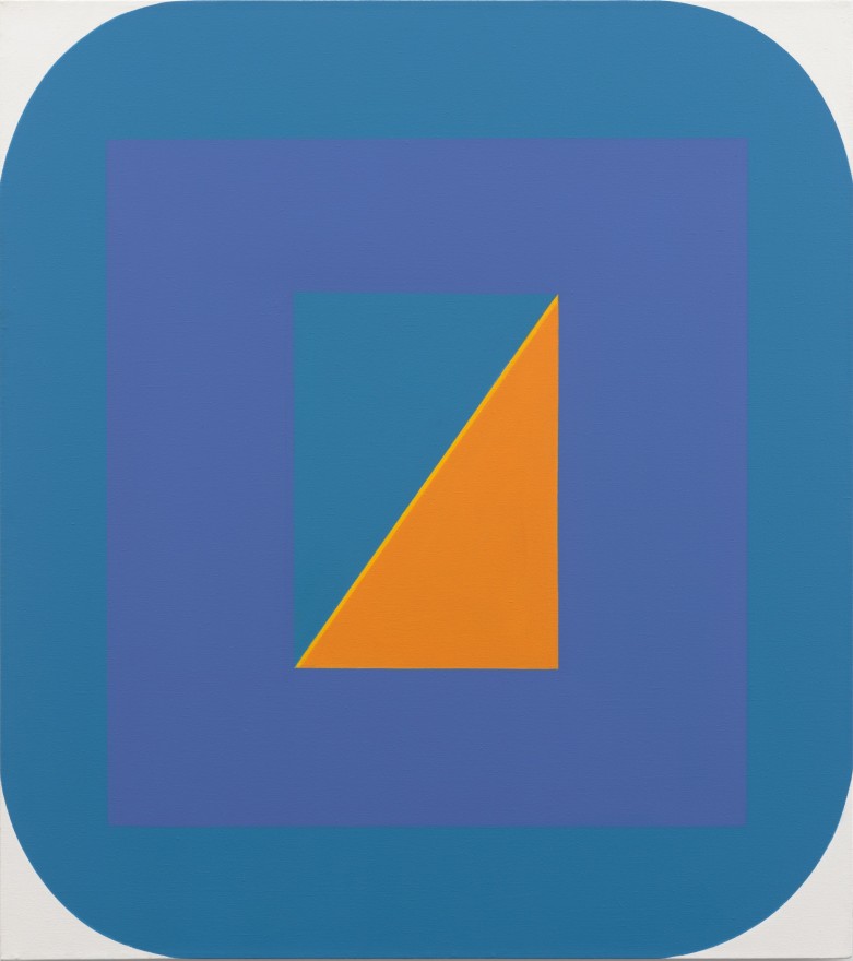 Georg Karl Pfahler Metro BB II, 1965-1972 Acrylic on canvas 71 x 63 3/8 in 180.3 x 161 cm (GKA25.015)