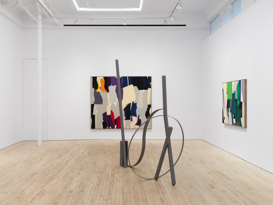 Installation view of Ethan Cook, Free Hand, Nino Mier Gallery, Tribeca, April 4 &ndash; May 9, 2025