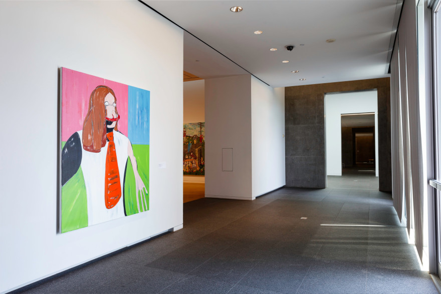 Installation view of Nicola Tyson and Celeste Dupuy-Spencer,  The Modern Art Museum of Fort Worth  ​​​​​​​(group show) 2022, &ldquo;Women Painting Women,&rdquo;&nbsp; Image Courtesy of The Modern Art Museum of Fort Worth