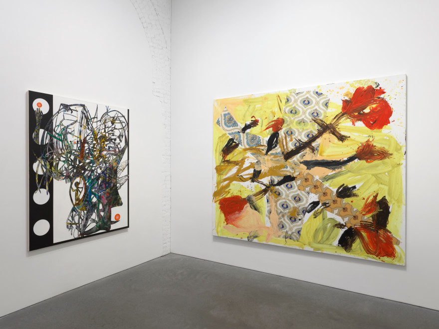 Installation view of aligned, Nino Mier Gallery, Soho, February 12 &ndash; March 22, 2025