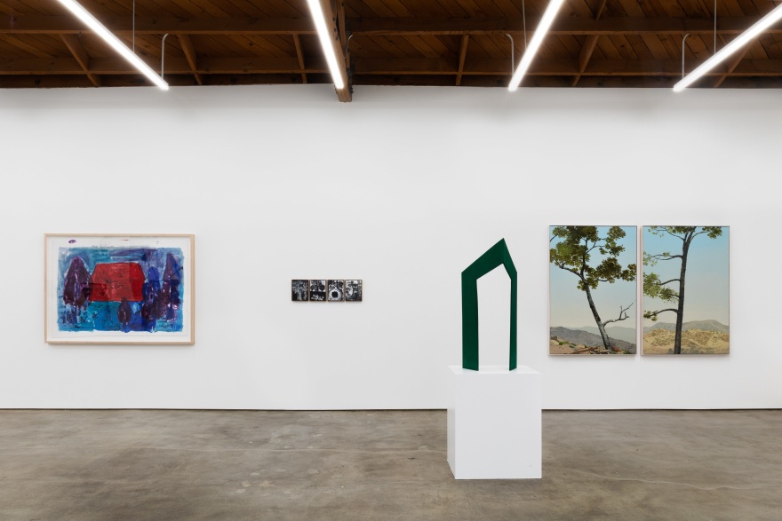 Some Trees, Organized by Christian Malycha, 2019, Nino Mier Gallery, Los Angeles, Installation view Western View of Main Room