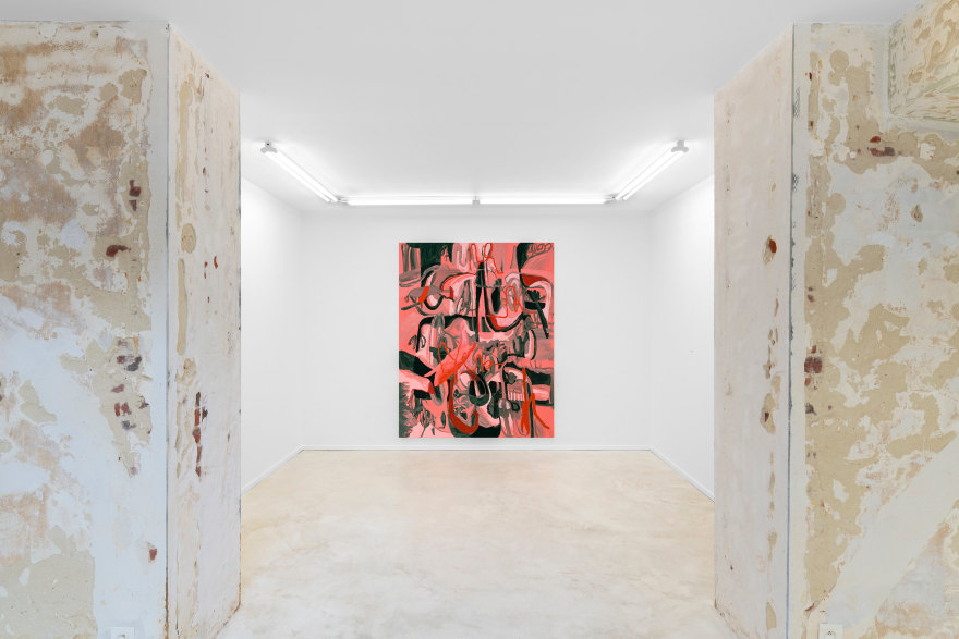 Installation view of Jana Schröder, Mother (March 11-April 10, 2021), Nino Mier Gallery Brussels, Belgium