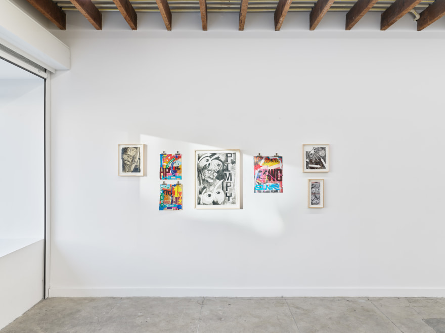 Installation View of Jayme Burtis and Andr&eacute; Butzer, Painters of the San Gabriel Mountains pt. 2, (November 6, 2022 - January 7, 2023). Nino Mier Gallery, Glassell Park.