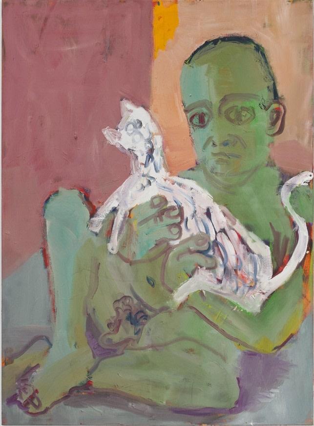Shanee Roe someone, 2025 Acrylic and oil on canvas 51 1/8 x 35 3/8 in 130 x 90 cm (SRO25.011)