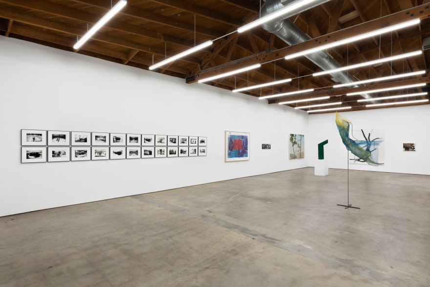 Some Trees, Organized by Christian Malycha, 2019, Nino Mier Gallery, Los Angeles, Installation view highlighting Black and White Photography Series by Christopher Wool