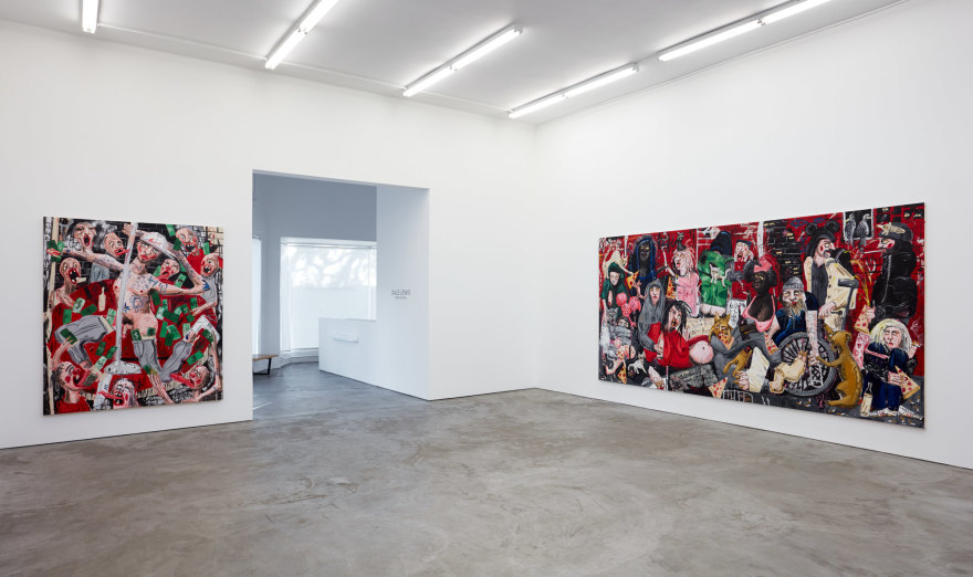 Installation View of &quot;White Lightning&quot; and &quot;God's Kitchen&quot;