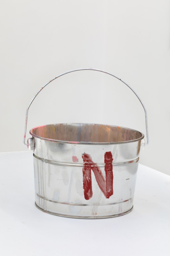 Andr&eacute; Butzer, Untitled (Nasaheim 1) - a dirty paint bucket