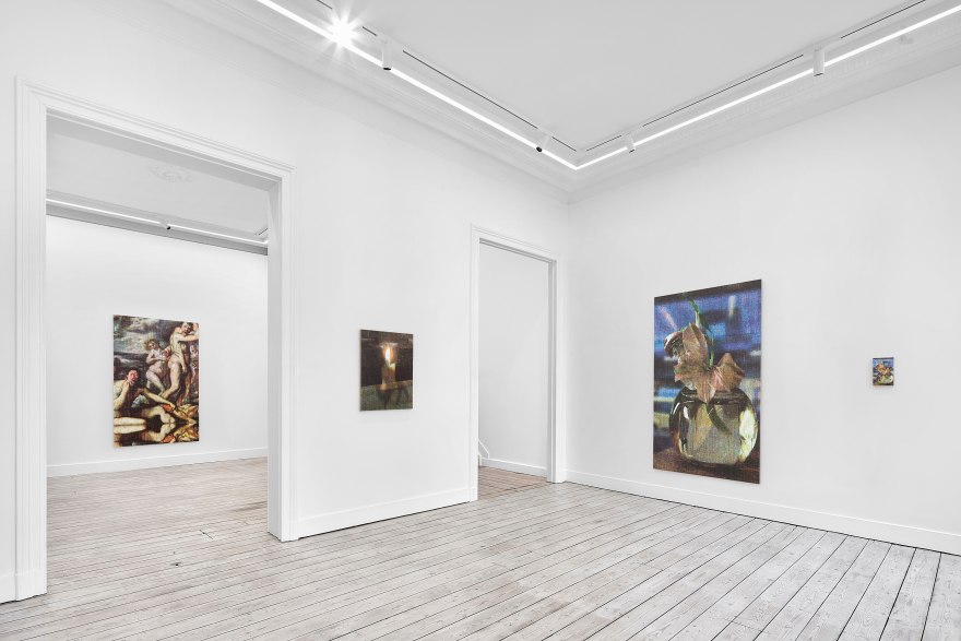 Installation view of Asher Liftin, Knight's Move, Nino Mier Gallery, Brussels Allard 25, November 8 &ndash; December 21, 2024