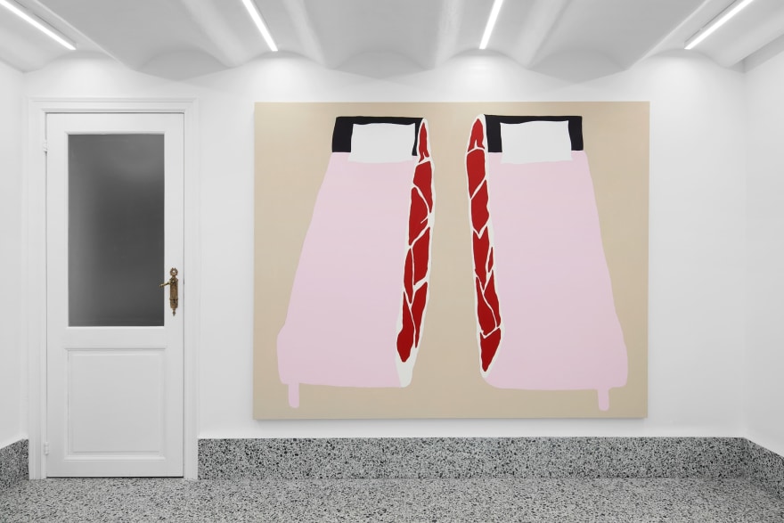 Installation View of Mia Enell, Split, September 7 - October 28, 2023, 2023 | Nino Mier Gallery Brussels