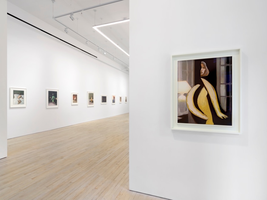 Installation view of Jonathan Wateridge, Works on Paper, Nino Mier Gallery, Tribeca, September 5 &ndash; October 18, 2025