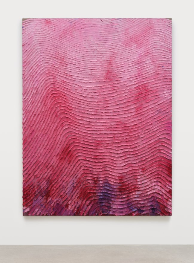 Andrew Dadson Rose Wave (77), 2022 Oil and acrylic on linen 80 x 60 1/2 in 203.2 x 153.7 cm (ADA22.002)