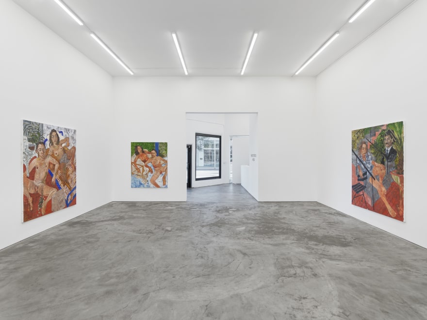Installation view of Bernadette Despujols, Homesick, (September 16 - October 15, 2022). Nino Mier Gallery Two, Los Angeles.